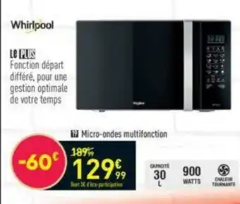 Conforama Micro-Ondes Multifonction offre