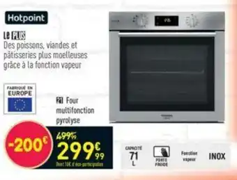 Conforama Four Multifonction Pyrolyse offre