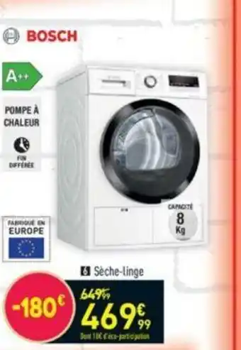 Conforama Sèche-Linge offre
