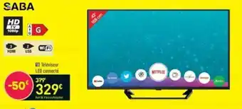Conforama Téléviseur LED Connecté offre