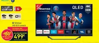 Televiseur UHD QLED Connecté