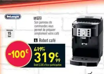 Conforama Robot Café offre