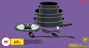 Intermarché Batterie de Cuisson 10 pièces Tefal offre