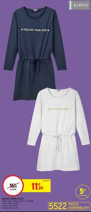 Intermarché Bigtee Femme Eldys offre