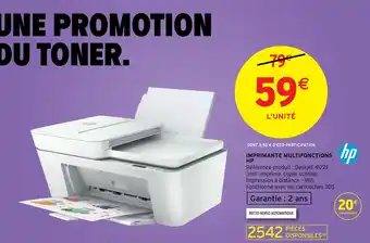 Intermarché Imprimante Multifonctions HP offre