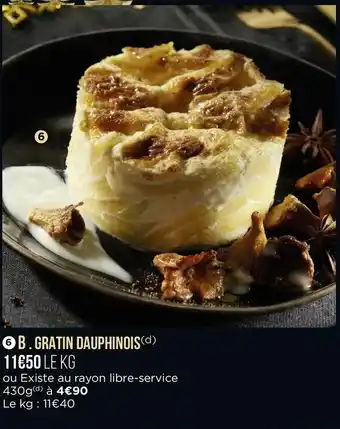 Casino Supermarchés Gratin Dauphinois offre