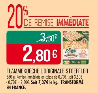 Match STOEFFLER Flammekueche l’originale offre