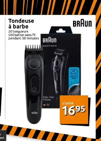 Action Tondeuse a Barbe offre