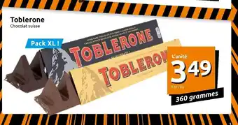 Action Toblerone offre