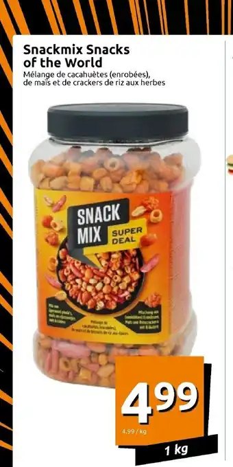 Action Snackmix Snacks Of The World offre