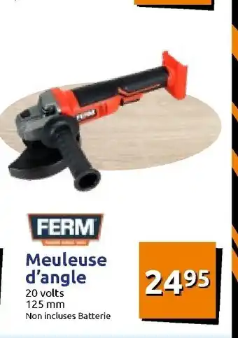 Action Meuleuse D'Angle offre