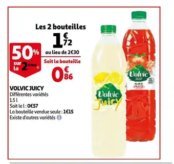 Auchan Volvic Juicy offre