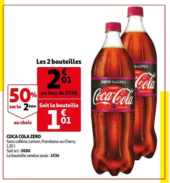 Auchan Coca Cola Zero offre