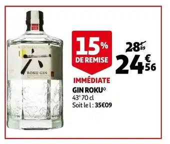 Auchan Gin Roku offre