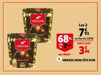 Auchan Mini Roc Noir Coté D'Or offre