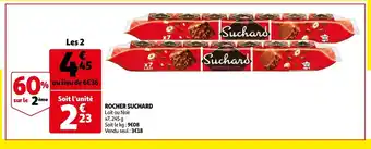 Auchan Rocher Suchard offre