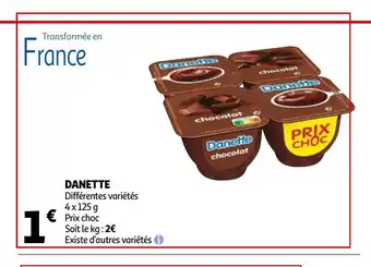 Auchan Danette offre