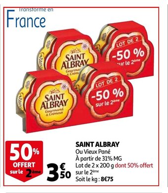 Auchan Saint Albray offre