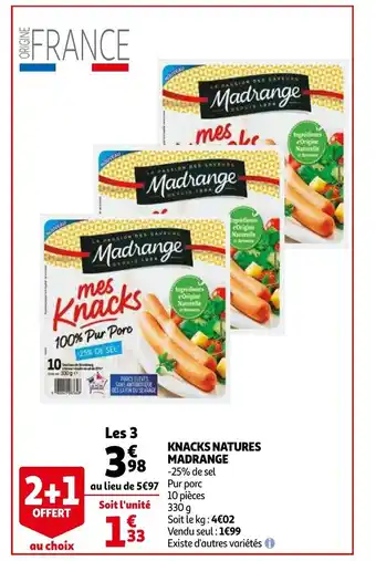 Knacks Natures Madrange