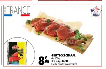 Auchan 6 Biftecks Charal offre