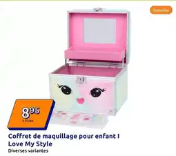 Action My - coffret de maquillage pour enfant i love style offre
