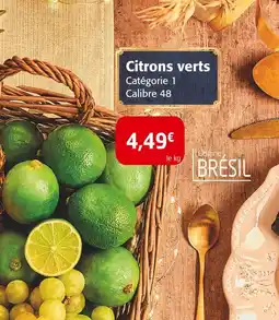 Colruyt Citrons verts offre