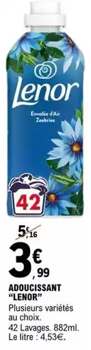 Hyper U Soupline - assouplissant offre