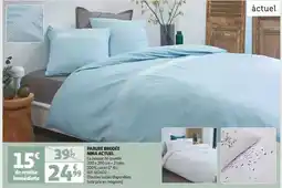 Auchan Actuel - parure brodée nina offre