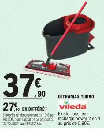 E.Leclerc VILEDA Ultramax turbo offre