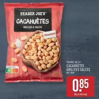 ALDI Trader joe's - cacahuètes grillées salées offre