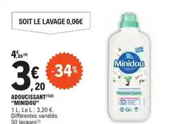 E.Leclerc Minidou Adoucissant (1)(2) offre