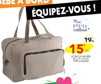 Stokomani Le sac à langer offre