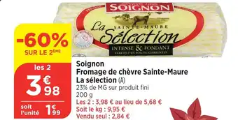 Bi1 Fromage de chèvre Sainte-Maure La sélection offre