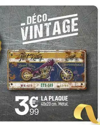Centrakor La plaque offre