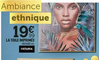 Ostaria la toile imprimée