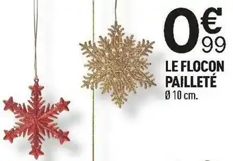 Centrakor Le flocon pailleté offre