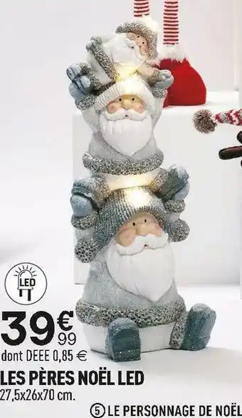 Centrakor Les pères noël led offre