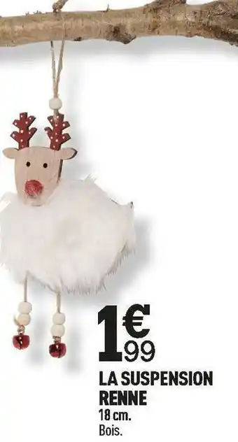 Centrakor La suspension renne offre