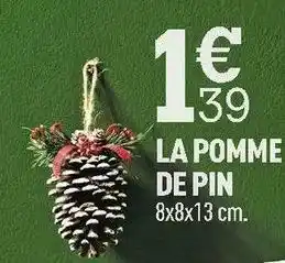 Centrakor La pomme de pin offre