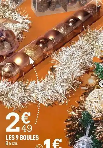 Centrakor Les 9 boules offre