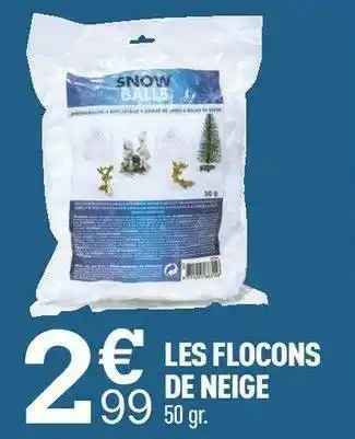 Centrakor Les flocons de neige offre