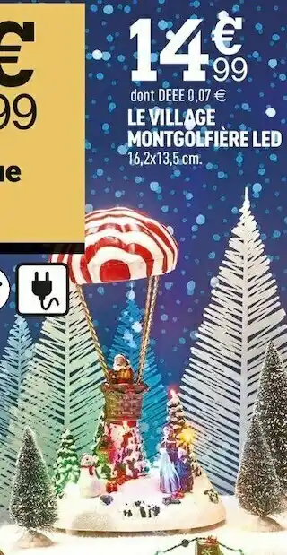Centrakor Le village montgolfière led offre