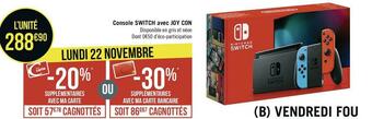 Console switch avec joy con