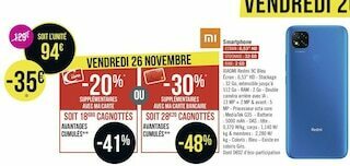 Géant Casino Xiaomi smartphone offre