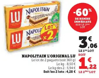 Hyper U LU Napolitain l'original offre