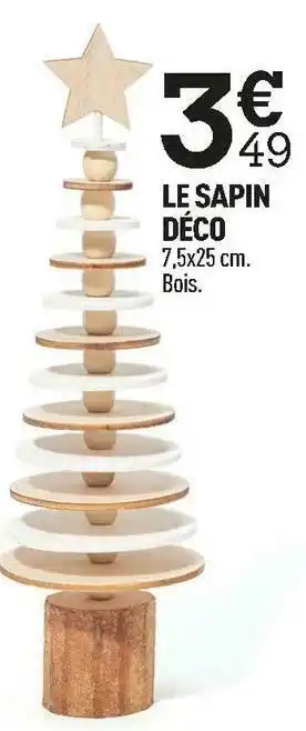Le sapin déco
