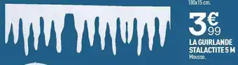 La guirlande stalactite
