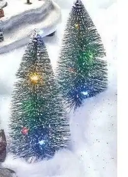 Les 2 sapins led