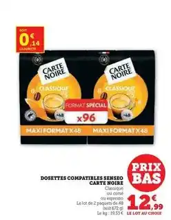 Intermarché Lu - granola cookies chocolat offre