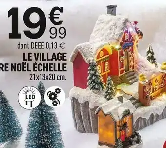 Centrakor Le village père noël échelle offre